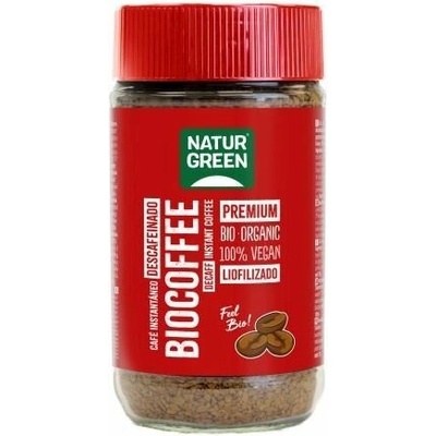 NaturGreen Káva instantná bez kofeínu Bio 100 g