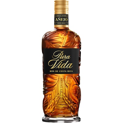 Pura Vida Anejo 37,5% 0,75 l (čistá fľaša)