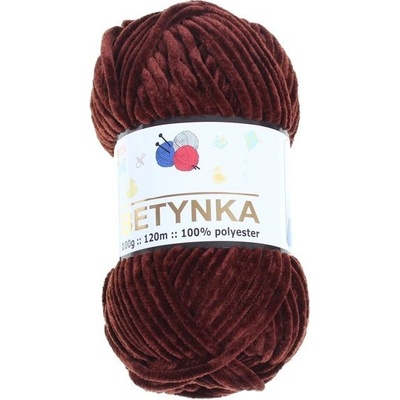 Příze Betynka 336 tmavě hnědá