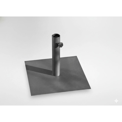 Garden Line Podstavec pod slunečník Kane 40x40 cm šedý – Zboží Dáma