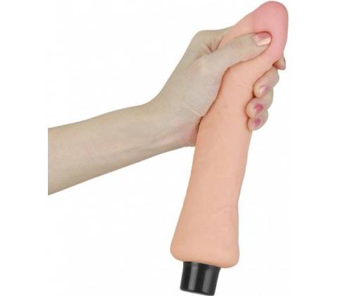 LoveToy REAL SOFTEE Vibrating Dildo 9"