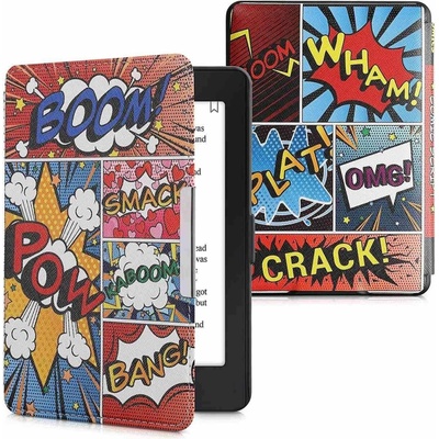 KW Mobile Comics Book KW4556953 Púzdro pre Amazon Kindle Paperwhite 1/2/3 viacfarebné 4063004460511