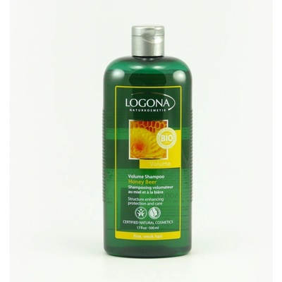 Logona šampon Pivo a med jemné a suché vlasy 500 ml