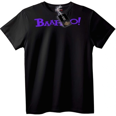 NOONEBRAND Тениска BAAH O! - 7XL, Black
