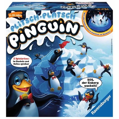 Ravensburger Равенсбургер Plitsch-Platsch Penguins настолна игра 213252 (213252)