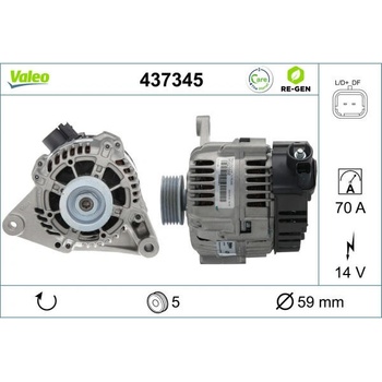 generátor VALEO 437345