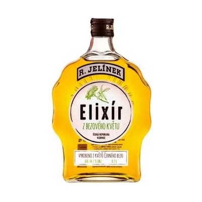 Elixír z bazového kvetu 14,7% 0,7 l (čistá fľaša)