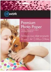 @Work Фотохартия Photo Premium Glossy A4 230г 20 листа