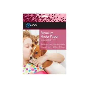 Image 1 of @Work Фотохартия Photo Premium Glossy A4 230г 20 листа