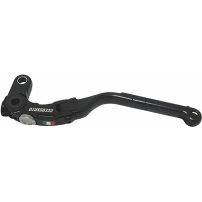 ACCOSSATO Folding lever ACCOSSATO LV025 in aluminium for ACCOSSATO full clutch čierna