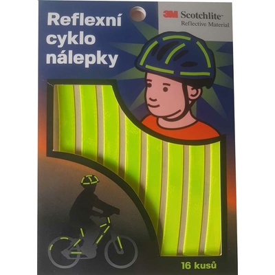 Reflexné cyklo nálepky Quick REFLEXNÍ NALEPKY reflexný neón