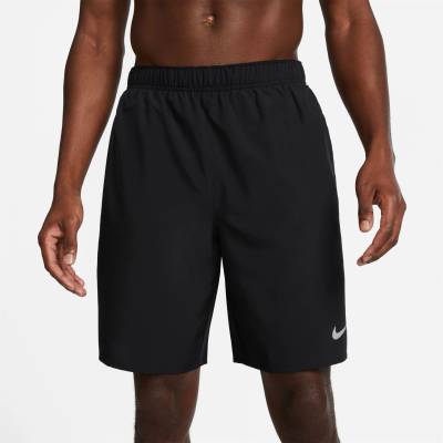 Nike Мъжки къси панталони Nike Dri-FIT Challenger Mens 9 Unlined Versatile Shorts - Black/Reflective Silver