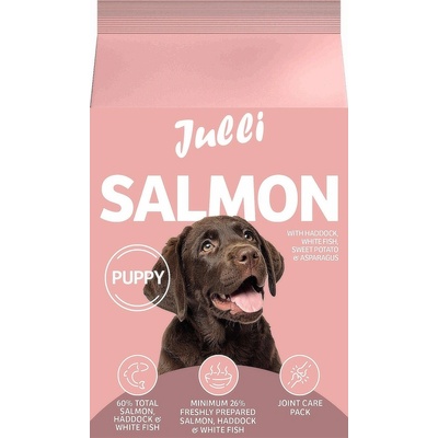 Julli Dog Grain Free Puppy rich in fresh Salmon & Potato 0,1 kg