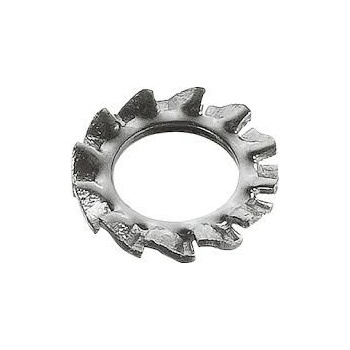 DIN 6798 A 8.4 A2 podložka vejárová s vonkajším ozubením-nerez A2