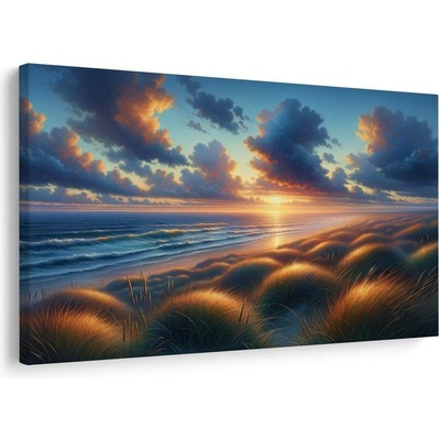 Obraz slunce mizící v hlubině - 60x40