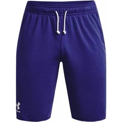 Under Armour RIVAL TERRY SHORT-BLU