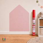  Премиум магнитен стикер за стена Magblock - Къща Pink Rose | Repositionable & Reusable
