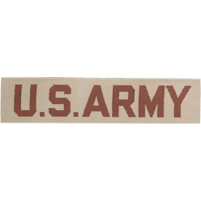 MIL-TEC Nášivka "US ARMY" textil DESERT