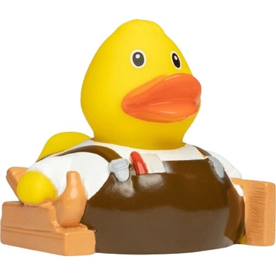 Schnabels Gumená kačička Stolár 9 cm