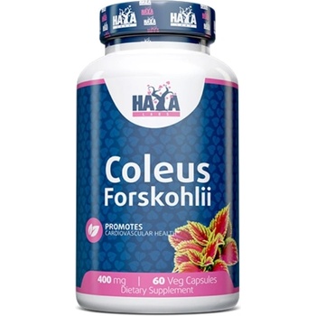 Haya Labs Coleus Forskohlii, 400 mg, 60 капсули, Haya Labs