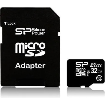 Image 1 of Silicon Power microSDHC Elite 32GB C10/U1 SP032GBSTHBU1V10-SP