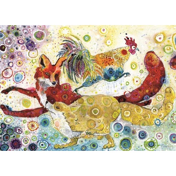 Grafika - Puzzle Sally Rich - Leaping Fox's - 500 piese