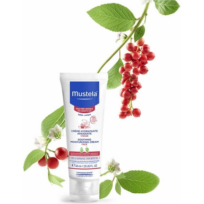 Mustela Bébé upokojujúci a hydratačný krém pre deti od narodenia 40 ml