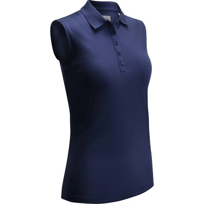 Callaway Дамска блуза с яка Callaway Sleeveless Knit Polo Shirt Ladies - Peacoat
