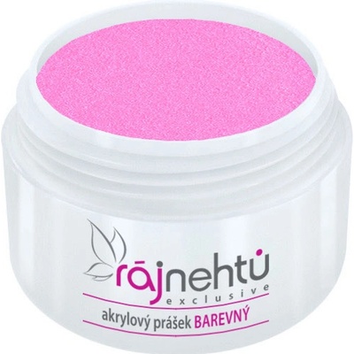 Ráj nehtů Akrylový prášek GLIMMER Pink 5 g