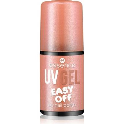 essence UV GEL EASY OFF gelový lak na nehty s použitím UV/LED lampy odstín 102 - sparkling seashell 5 ml