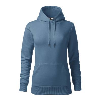 Malfini cape 414 / Дамска пелерина с качулка - деним s (4146013)