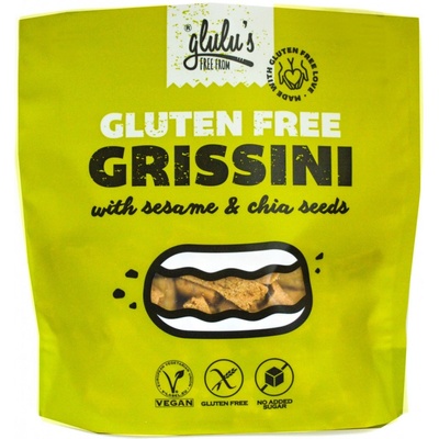 Glulu's FreeFrom Vegan Bezlepkové Grissini se semínky 100 g