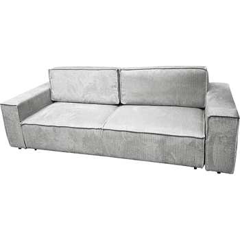 Разтегателен диван, светлосив, harpera big sofa