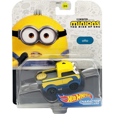 Hot Wheels Toys Character Cars Minions Otto