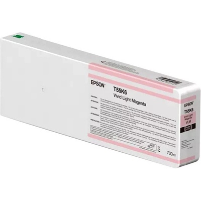 Epson C13T55K60N светло магента (vivid light magenta) оригинална касета (C13T55K60N)