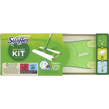 Swiffer Sweeper štartovacia sada s 1 x násada + 8 x prachovka + 3 x čistiacimi obrúskami