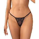 Obsessive Euridia Thong Black XS/S
