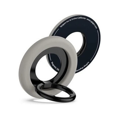 Spigen Nano Pop silikonový držák na telefon s MagSafe a prstenem - Black Sesame – Zboží Mobilmania