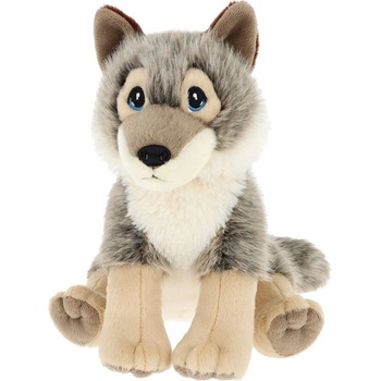 Keel Toys Плюшена играчка Keel Toys Keeleco - Вълк, 25 cm (SE4069)
