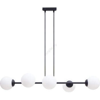 HEXE Пендел FIRA 5xE27/60W/230V черен (HX0270)