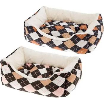 Ferplast Coccolo - Луксозно легло за кучета и котки с възглавница, 66 / 50 / 20 см