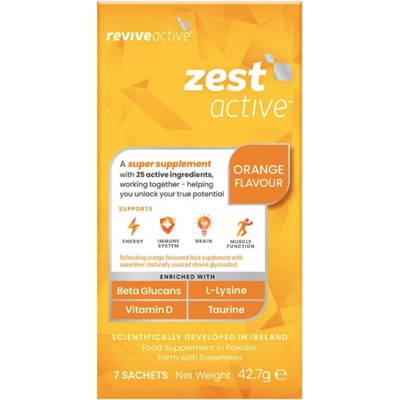 Reviveactive Zest Active pomeranč 7 sáčků