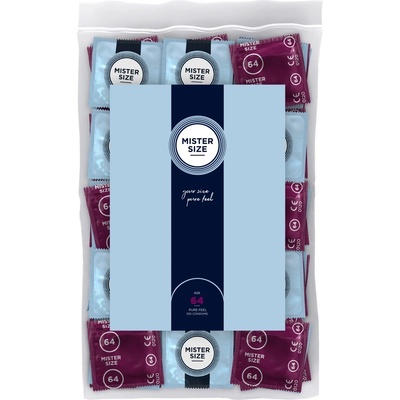 ostatní Mister Size пакет 64 мм 100 бр