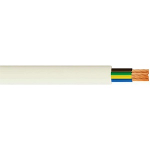 Conneu H05VV-F ШВПС кабел 3x2.50 мм2, бял, 100 метра (H05VV-F 3x2.5 mm2)