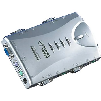 Image 1 of Roline VALUE 14.99. 3298 : : Автоматичен KVM Switch "Pocket", 1x User - 4 PCs, аудио