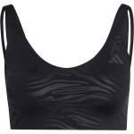adidas Дамски спортен сутиен adidas Women's All Me Essentials Graphic Light Support Sports bra - Black - размер XXL (114-4087-0116)