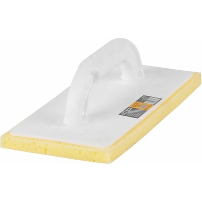 Hladítko Strend Pro 0813.005 WhiteHand, plast. rúčka, 280x140/15 mm, molitan žltý, rezaný