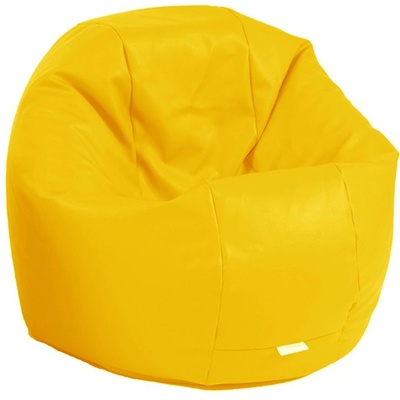 PUFRELAX Пуф, за деца, 210л. , Relaxo - Panama Yellow Quince, Водоустойчив, Перящ се калъф, Пълнеж от Полистиролни перли (PUF-G-R-PEX-YLQ)