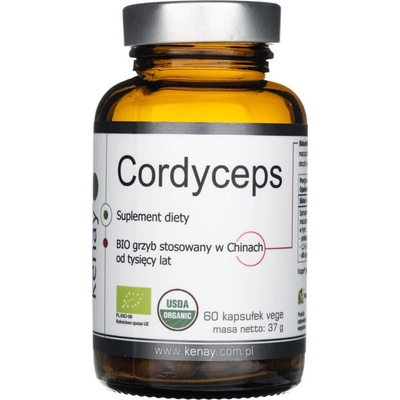 Kenay Cordyceps Sinensis BIO 525 mg 60 kapsúl