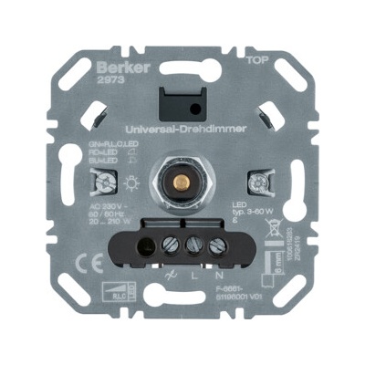 HAGER Stmívač BERKER LV otočný 2973